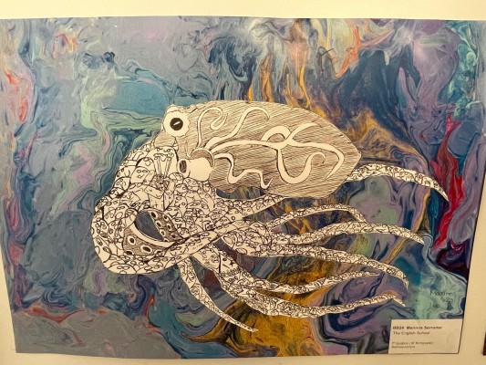 Marinos Shines in CVAR's Seascape Drawing Contest